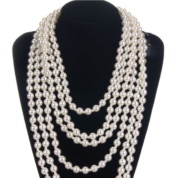 Necklace Jewelry - NEW Necklace Multi Layering Ivory Pearls Jewelry